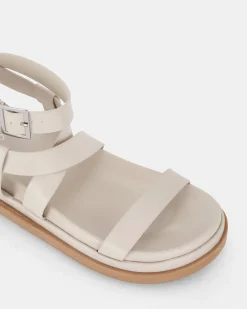TITUS CREAM Strappy Sandals