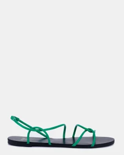 TRUE GREEN Flat Sandals