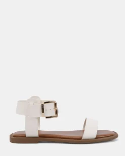 TRULEE WHITE Strappy Sandals