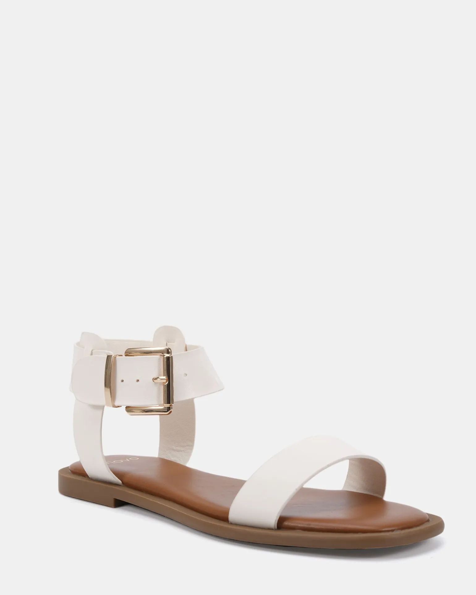 TRULEE WHITE Strappy Sandals