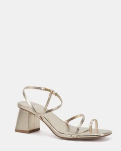 ULTAN GOLD Block Heels