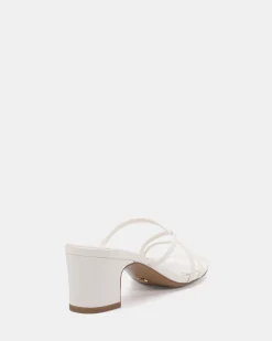 UMEDA WHITE High Heels