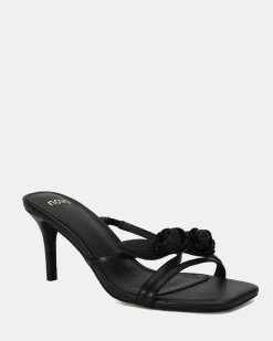 UMII BLACK Block Heels