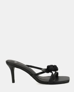 UMII BLACK Block Heels