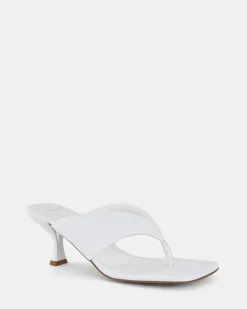 URZILA WHITE Kitten Heels