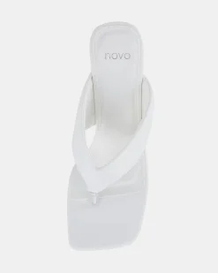 URZILA WHITE Kitten Heels