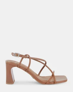 USSANA TOFFEE Open Toe Heels