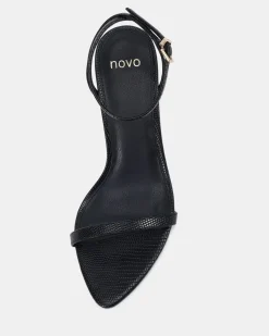 VAEDAS BLACK LIZARD High Heels