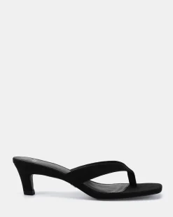 VALENCE BLACK Low Heels