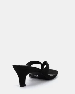 VALENCE BLACK Low Heels