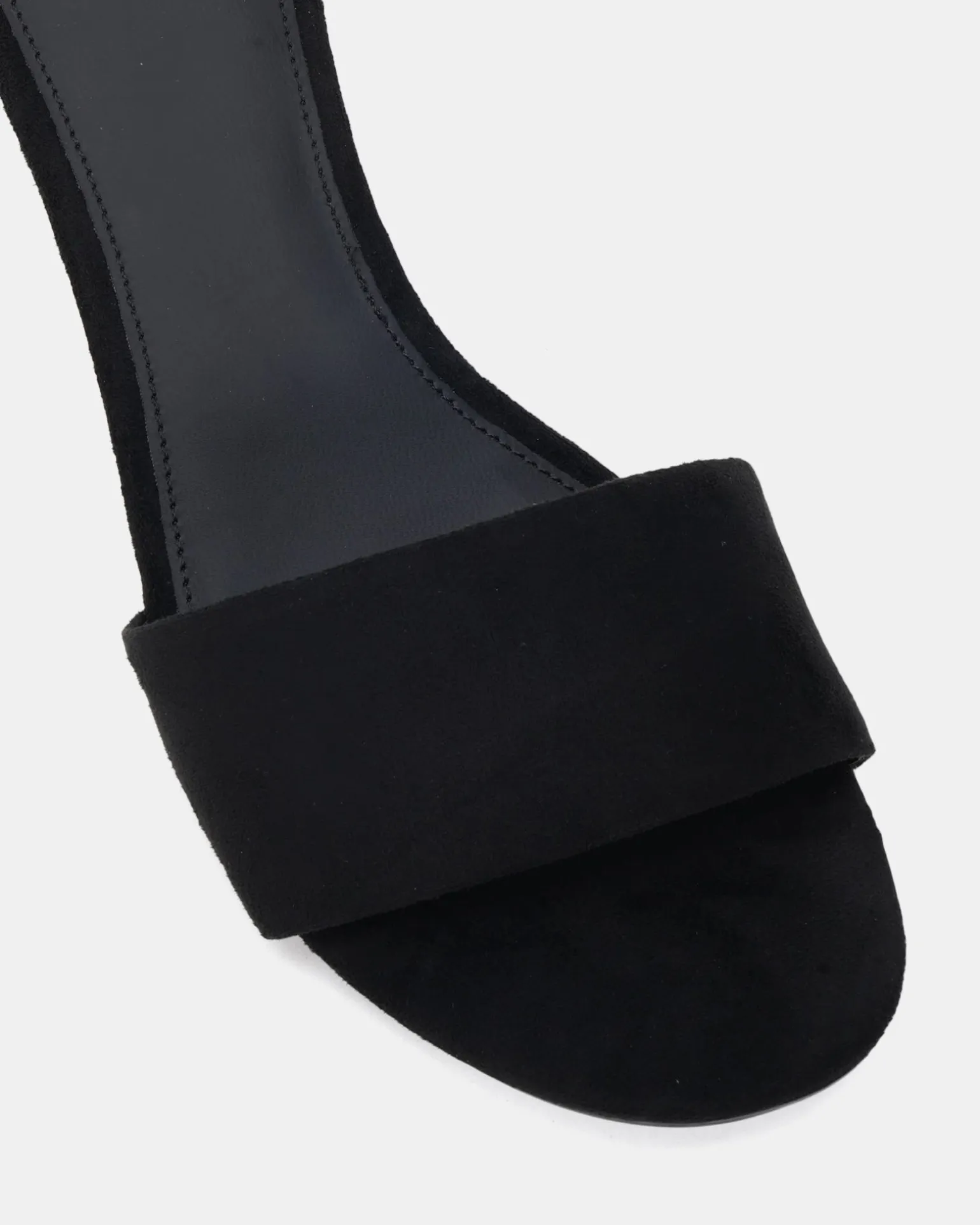 VALONIA Black Suede Mules