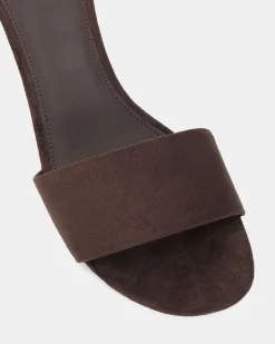 VALONIA ESPRESSO SUEDE Mules