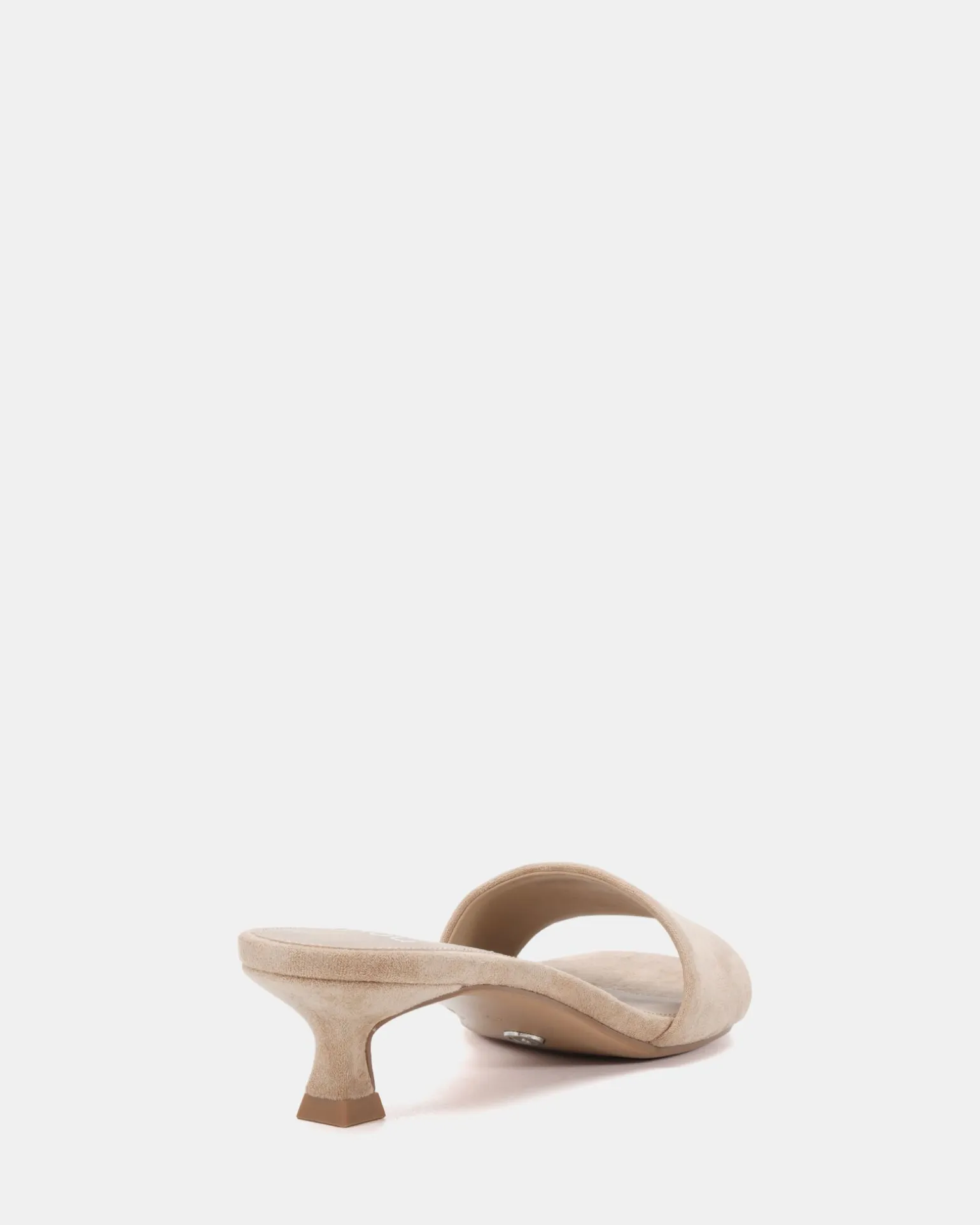 VALONIA Neutral Suede Mules