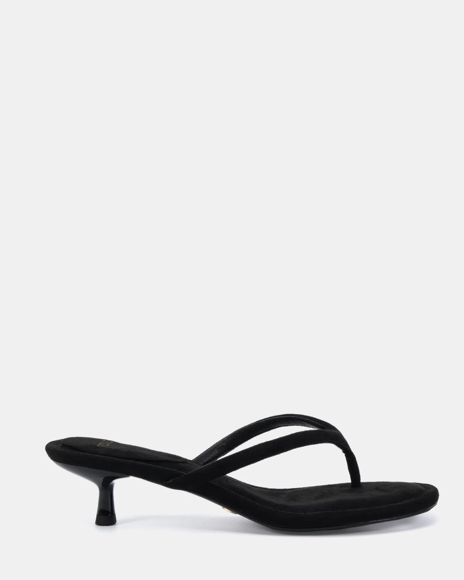 VAYDA Black Suede High Heels
