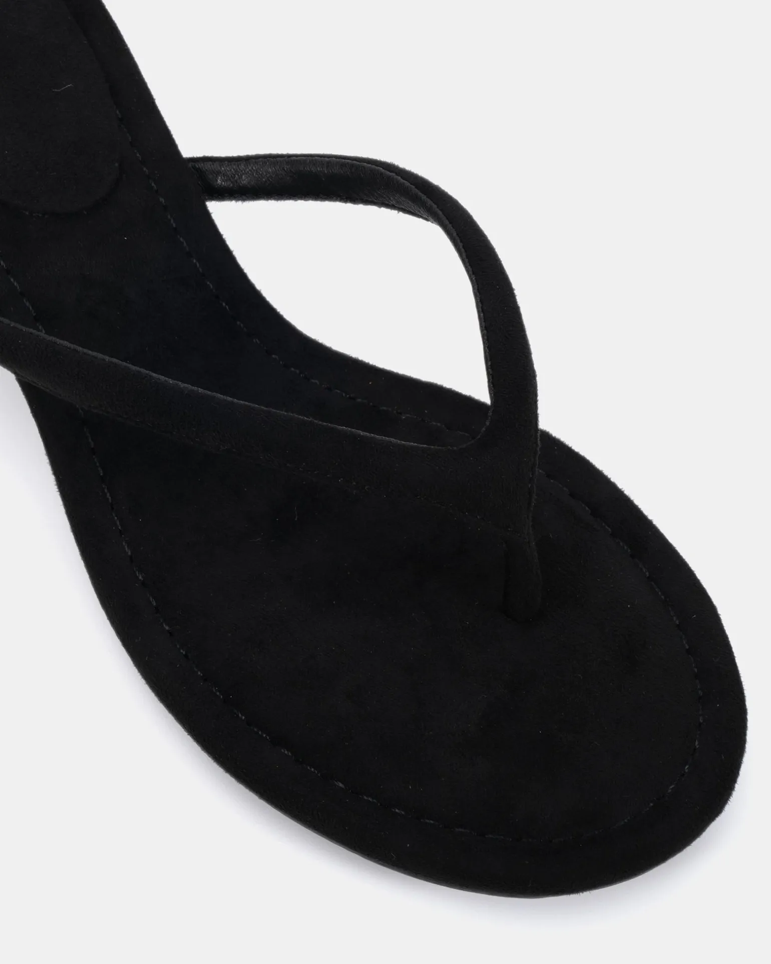 VAYDA Black Suede High Heels