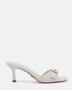 VENEZIA White Patent Mules