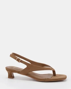 VERGE BISCOFF SUEDE Strappy Sandals