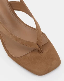 VERGE BISCOFF SUEDE Strappy Sandals
