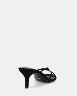 VERNE BLACK Mid Heels