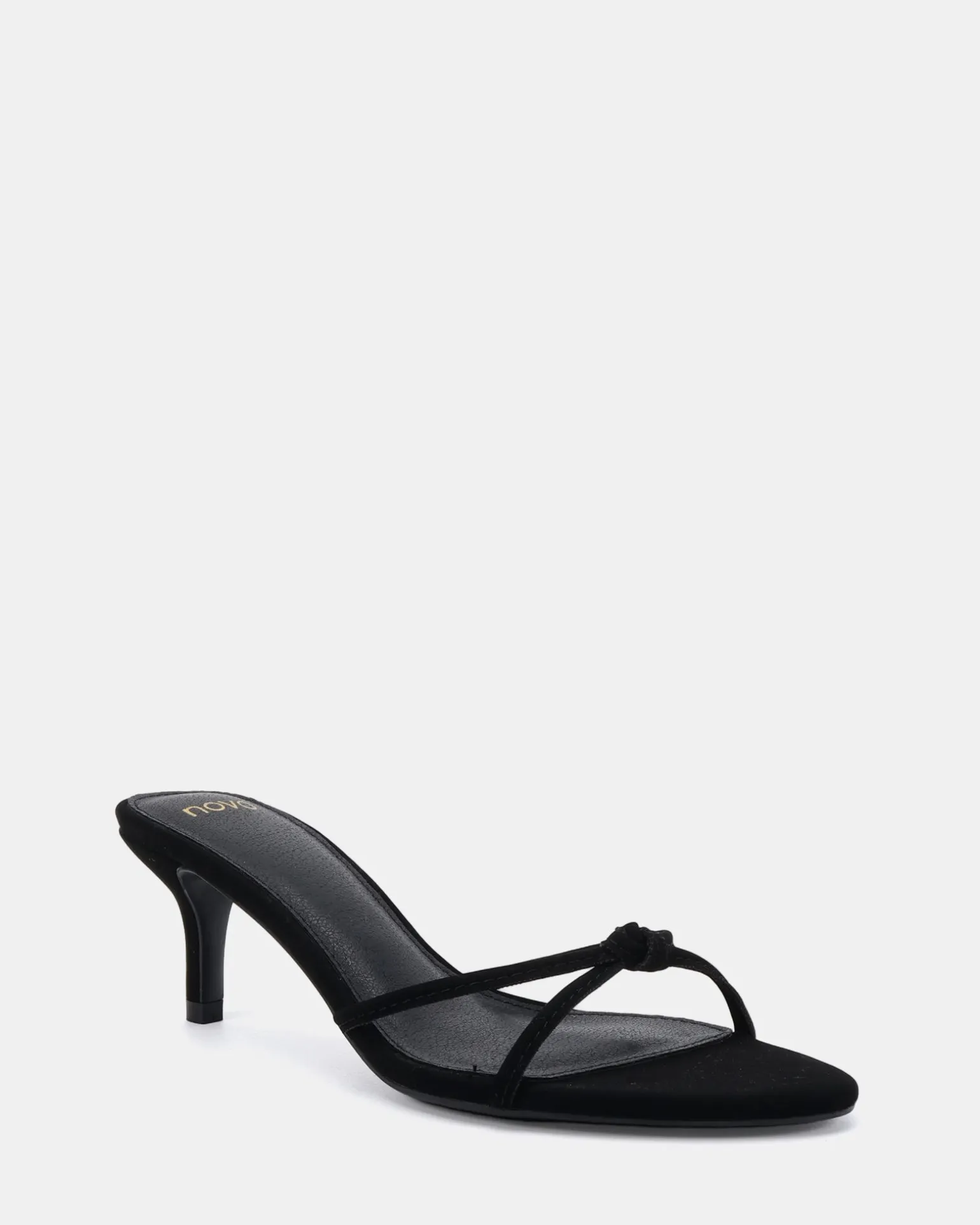 VERNE BLACK Mid Heels