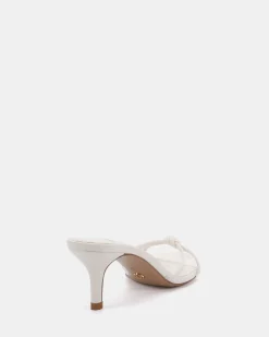VERNE WHITE Mid Heels