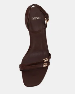 VERONE MILK CHOCOLATE Low Heels
