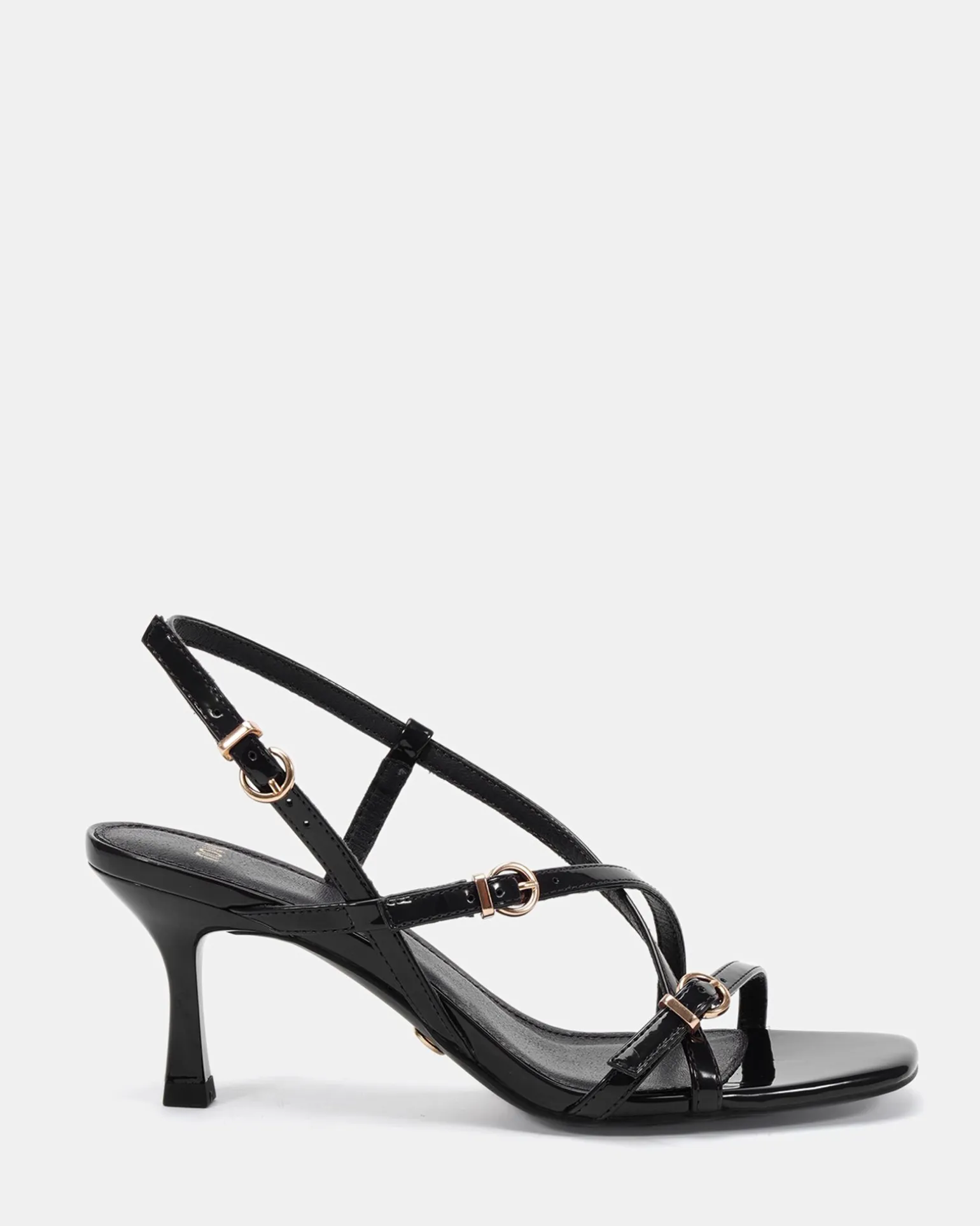 VESPER Black Patent High Heels