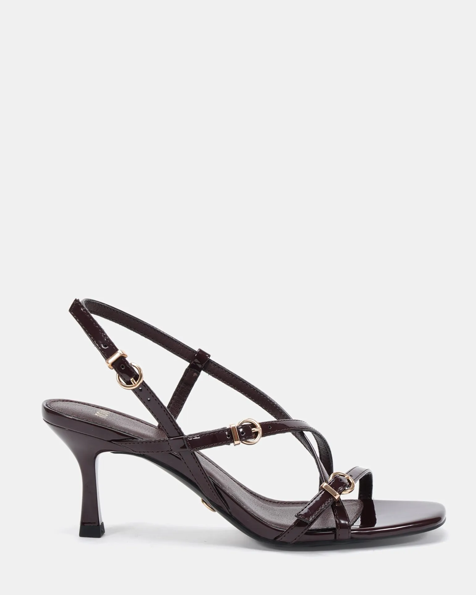 VESPER ESPRESSO PATENT High Heels