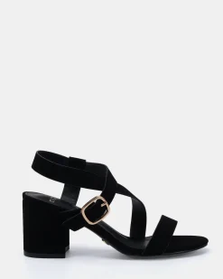 VINCENZO BLACK High Heels