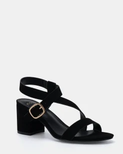 VINCENZO BLACK High Heels
