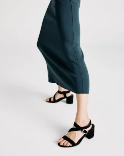 VINCENZO BLACK High Heels