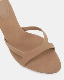 VIV CAMEL NUBUCK Mules