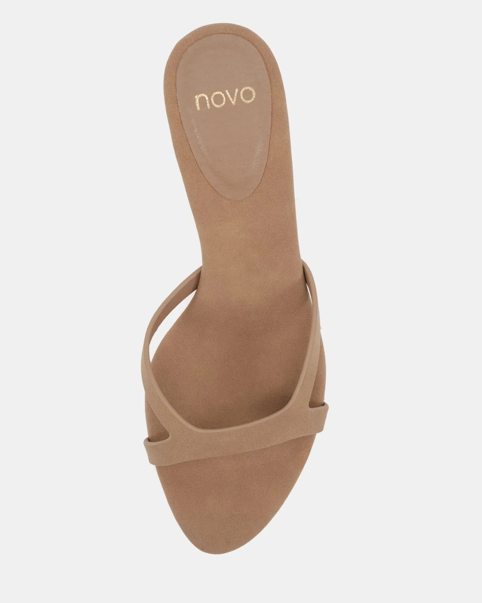 VIV CAMEL NUBUCK Mules