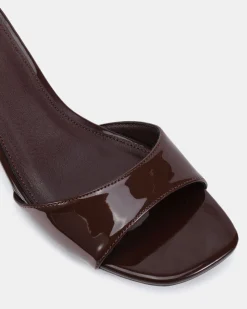 VIYAN MILK CHOC PATENT High Heels