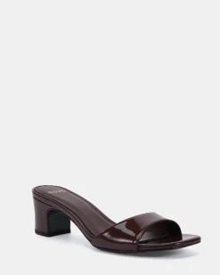 VIYAN MILK CHOC PATENT High Heels