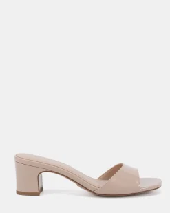 VIYAN NUDE PATENT High Heels