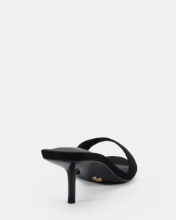 VOICE BLACK Mid Heels