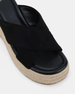 WINOLA Black Suede