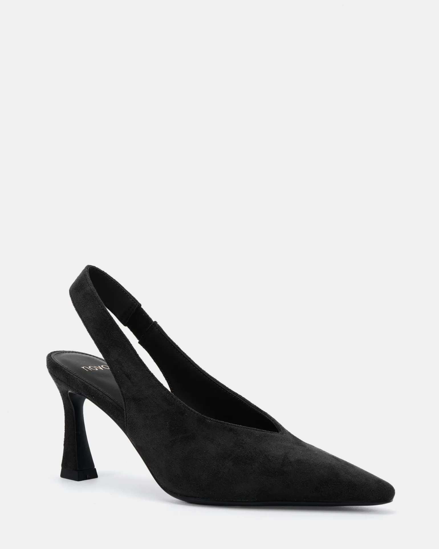 YARDEN Black Suede Pumps