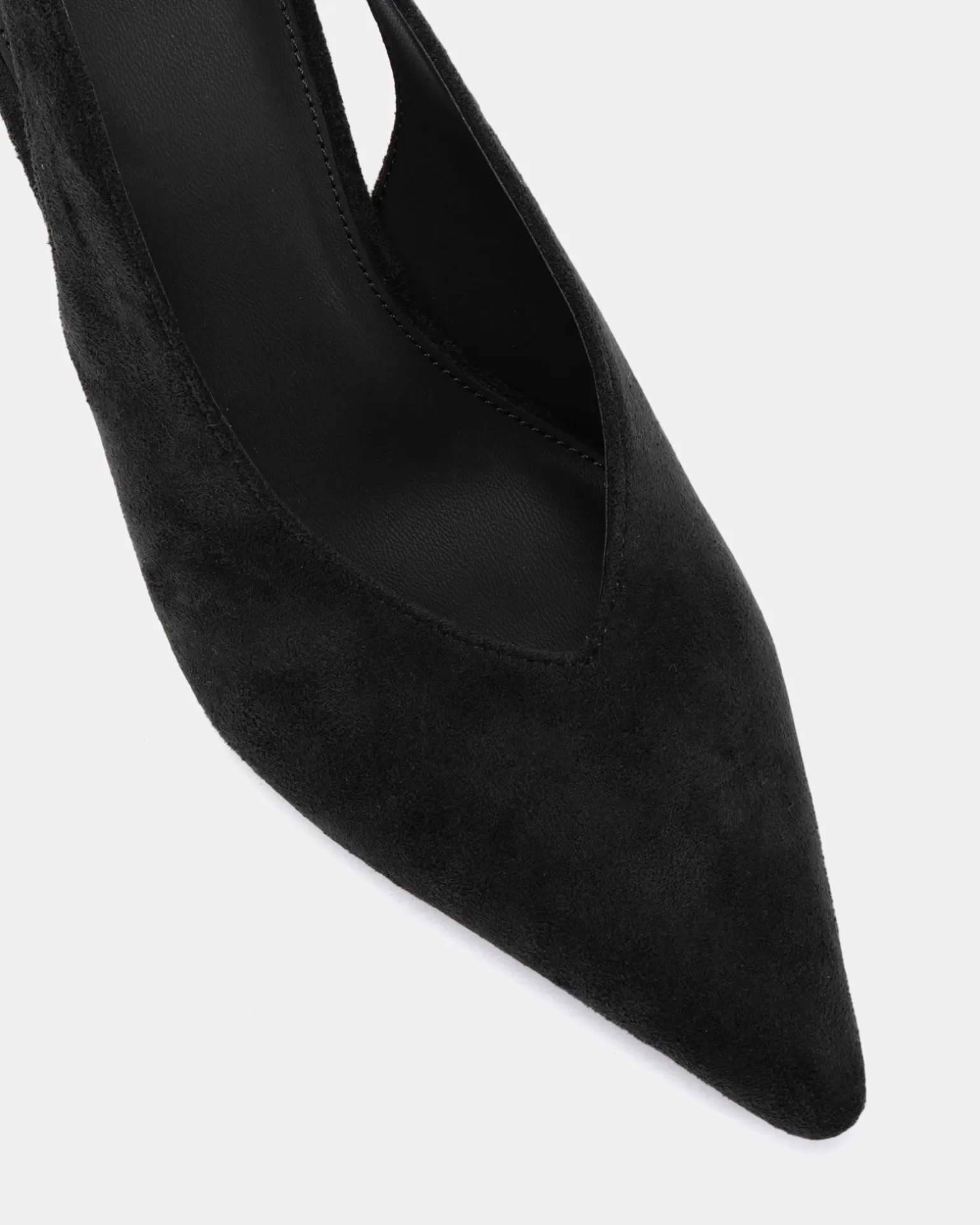 YARDEN Black Suede Pumps