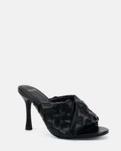 YELLOW BLACK Mules