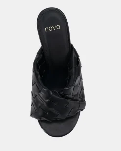 YELLOW BLACK Mules