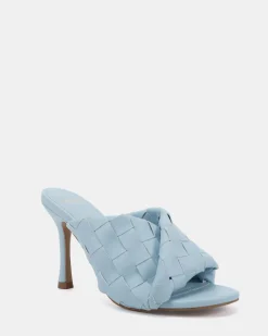 YELLOW BLUE Mules