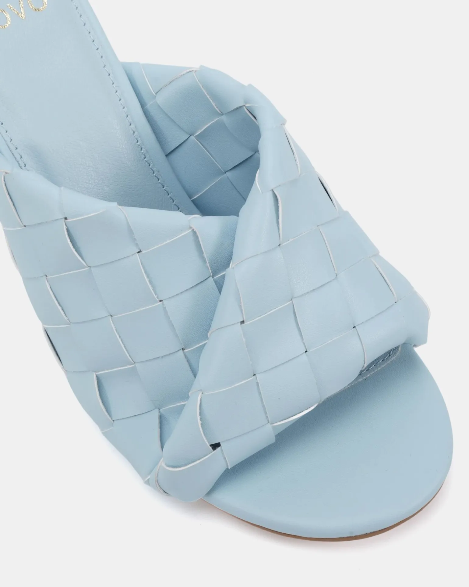YELLOW BLUE Mules