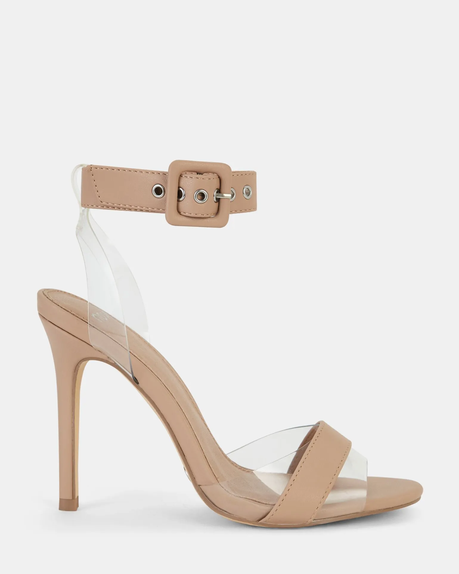 YESHA Sand Open Toe Heels