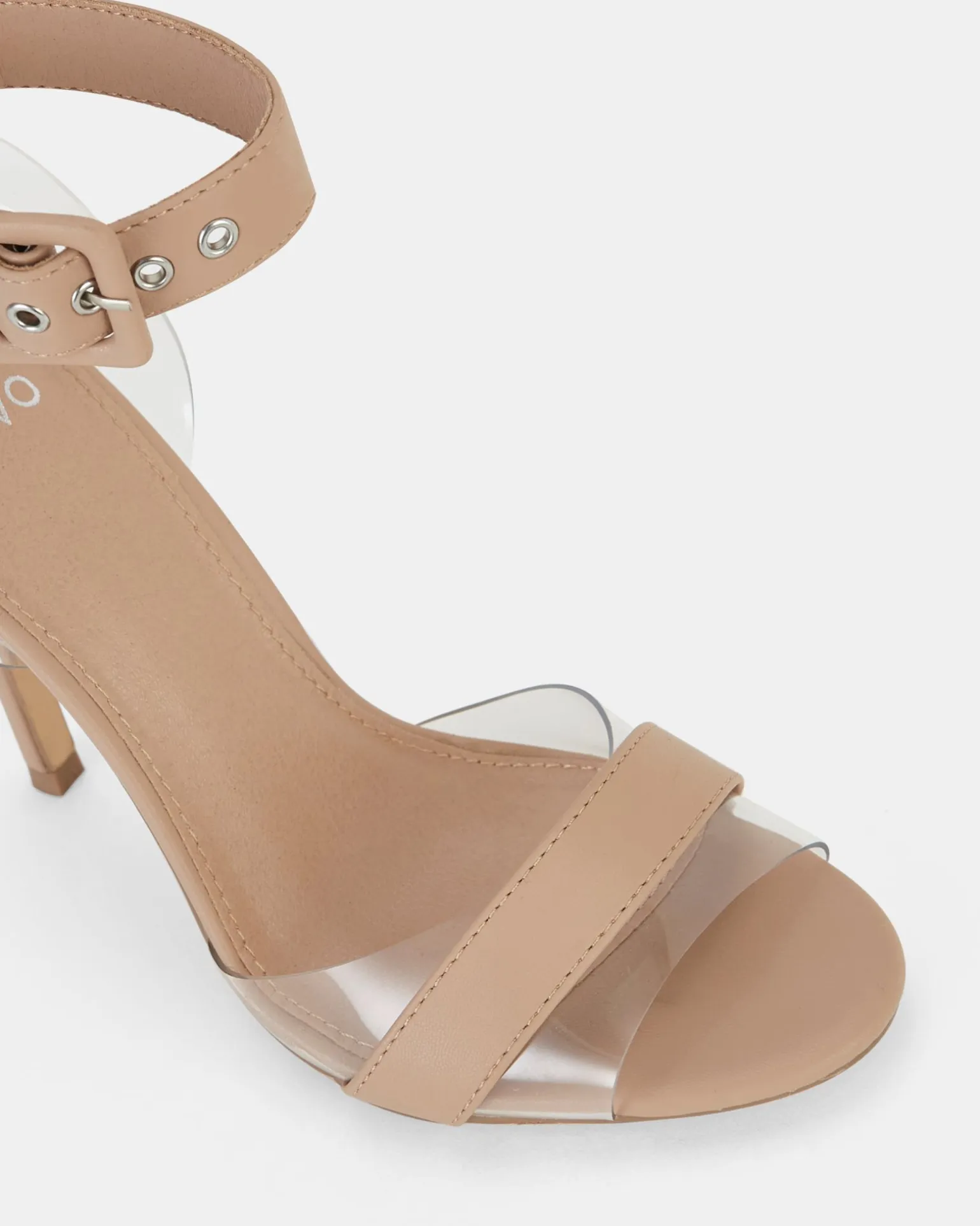 YESHA Sand Open Toe Heels