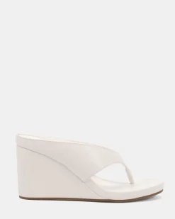 YOASOBI WHITE Wedge Sandals