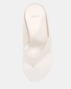 YOASOBI WHITE Wedge Sandals