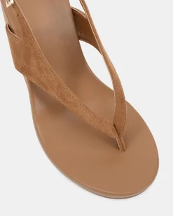 YOUNG CARAMEL Wedge Heels