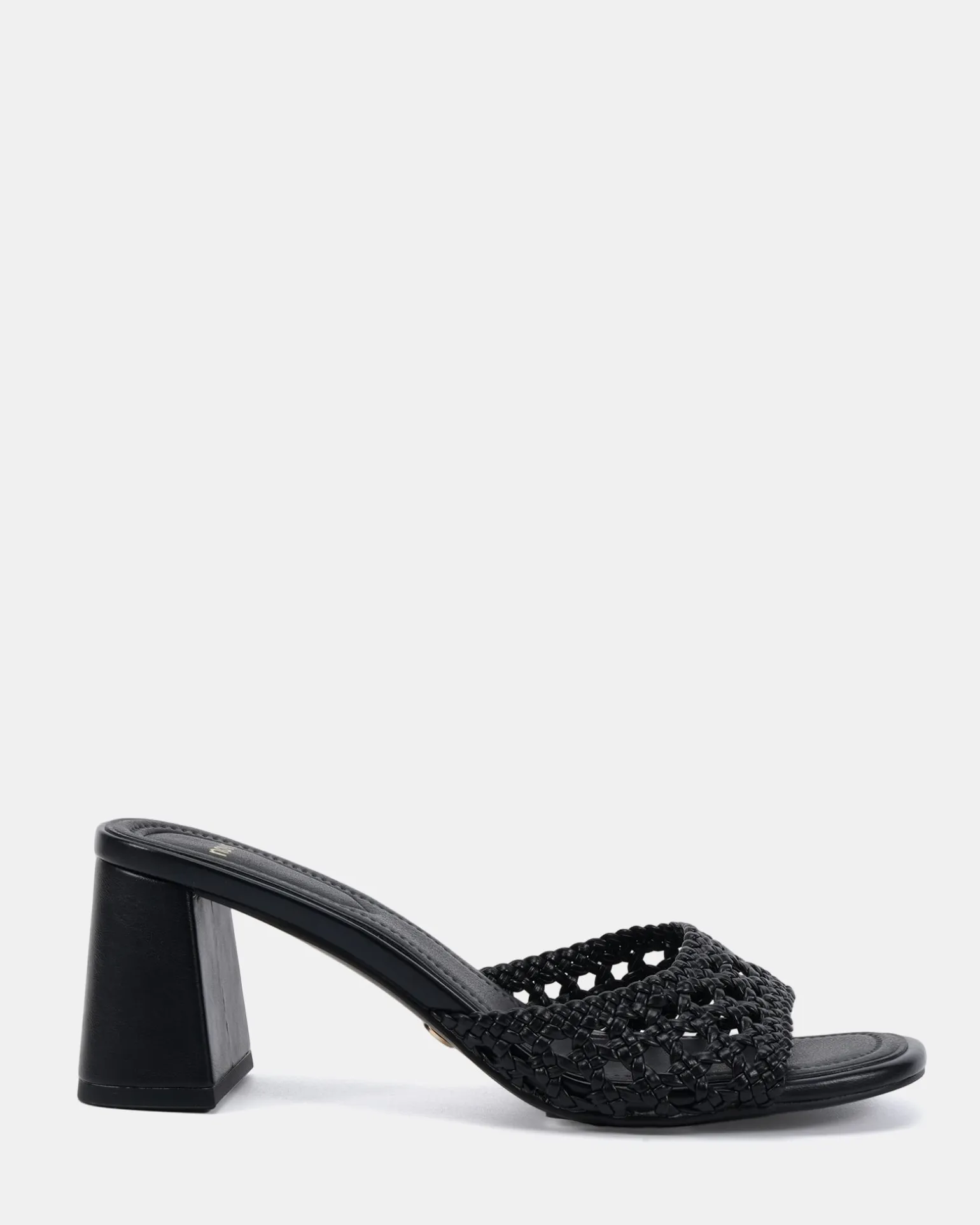 YUNA BLACK Heeled Sandals